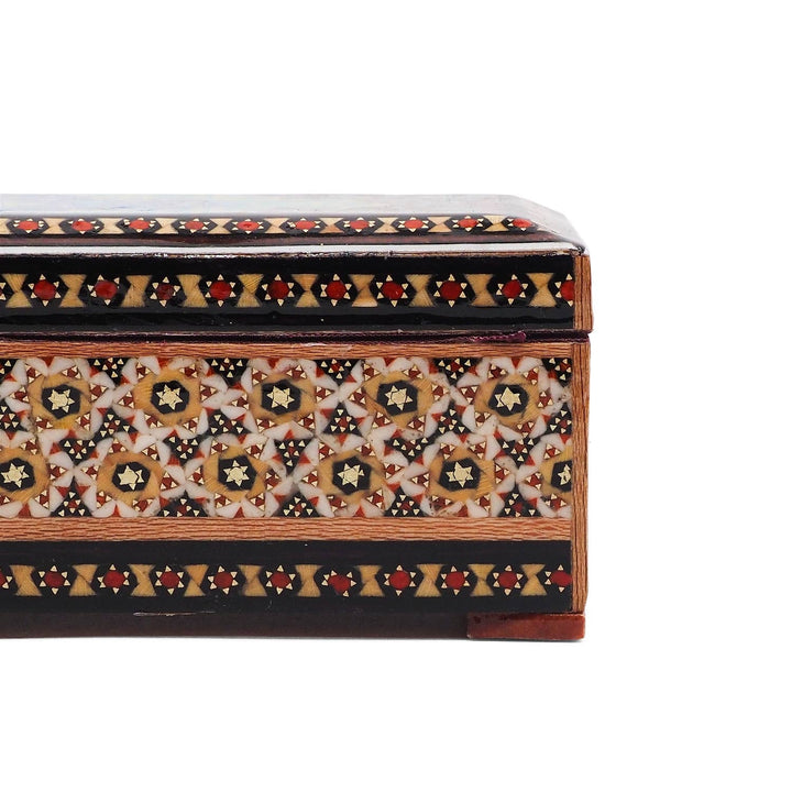 Handcrafted Hatem Inlaid Wooden Decorative Box - WAAH362