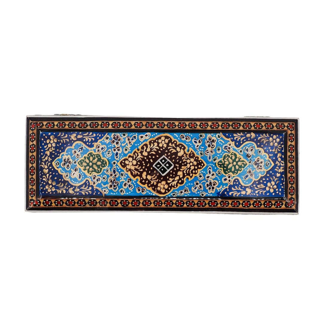 Handcrafted Hatem Inlaid Wooden Decorative Box - WAAH365