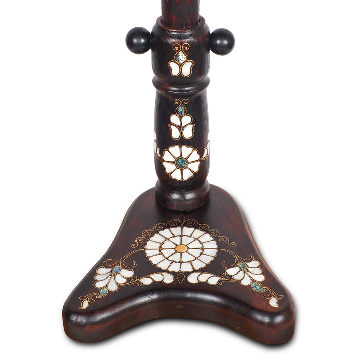 Handcrafted Mother-of-Pearl Inlaid Wooden Qur&
