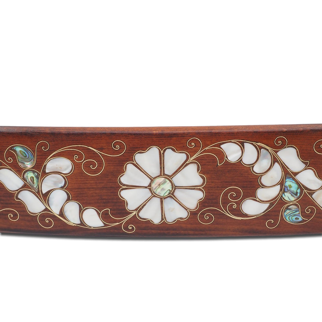Handmade Mother-of-Pearl Mosaic and Abalone Inlaid Wooden Okey Set - WAAH504