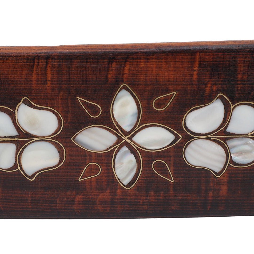 Handmade Mother-of-Pearl Mosaic and Abalone Inlaid Wooden Okey Set - WAAH505