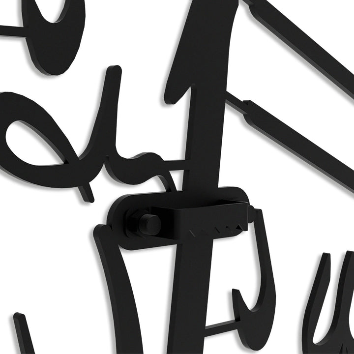 “Allah Is With Us.” Surah At-Tawbah (9:40) Metal Wall Art – WAM240