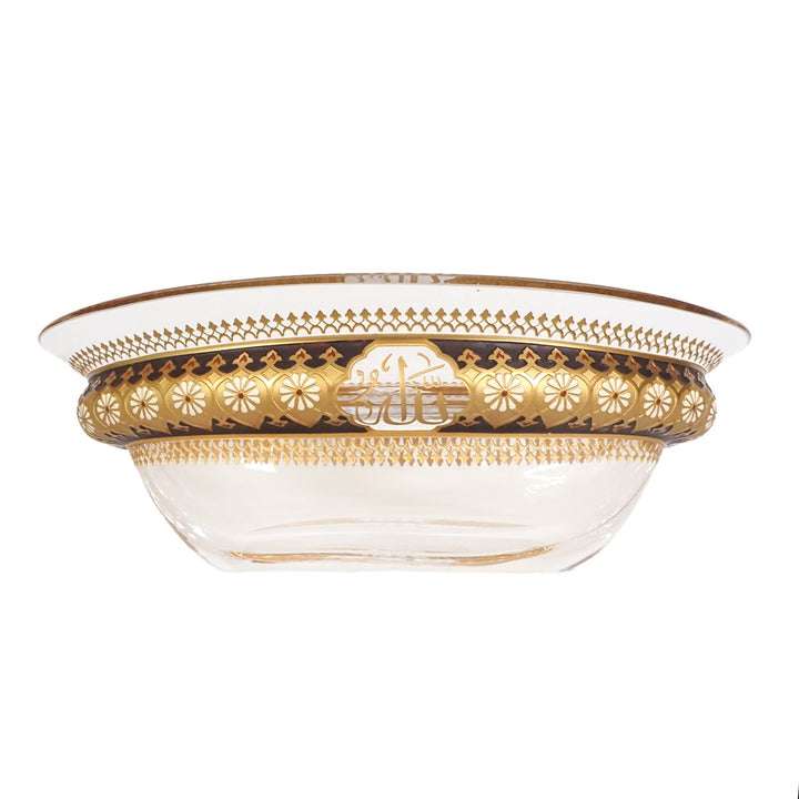 Kösem Gondola Glass Bowl - WAMC003