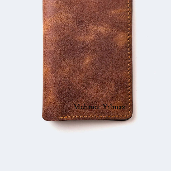 Leather Wallet Case - WAD002