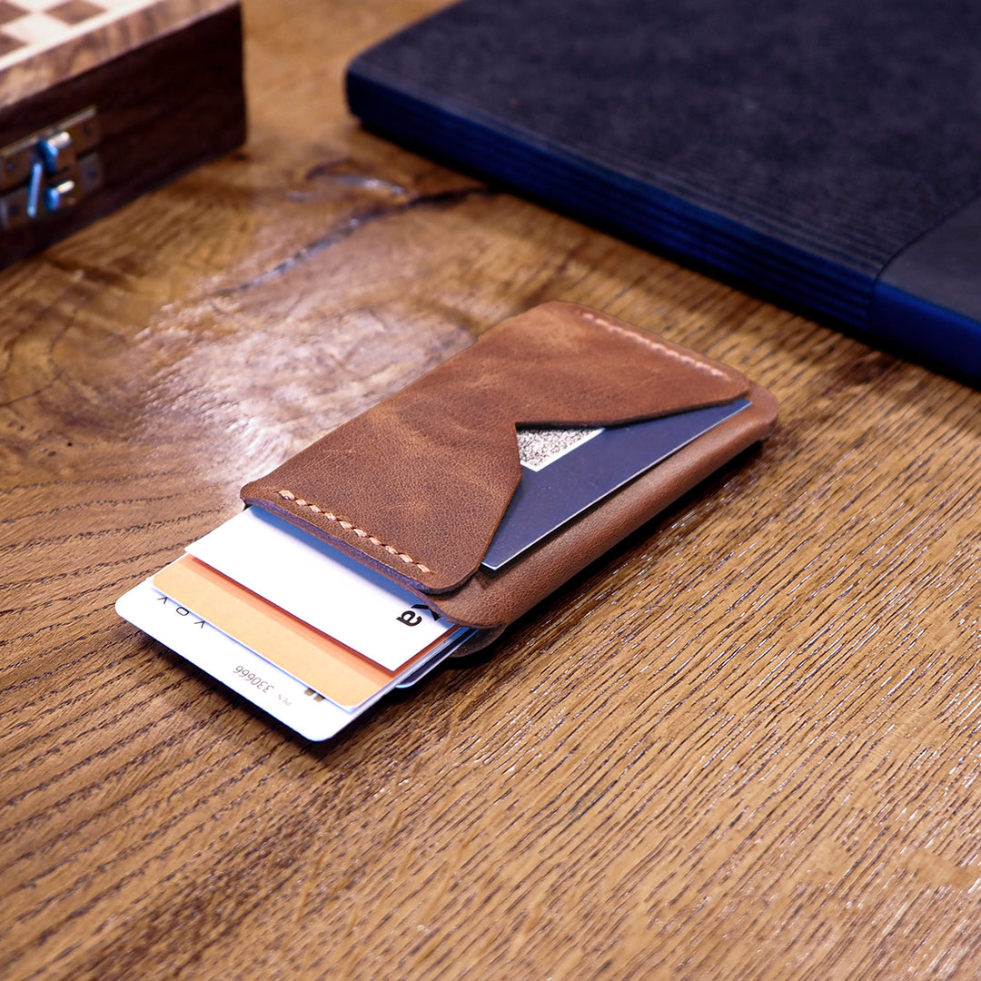 Leather Mini Card Holder - WAMD003