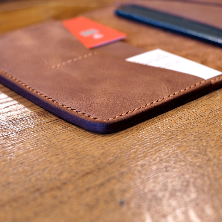 Leather Passport Wallet - WAMD004