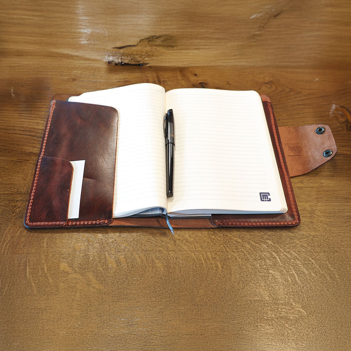 A5 Notebook Organizer Leather Case - WAMD005