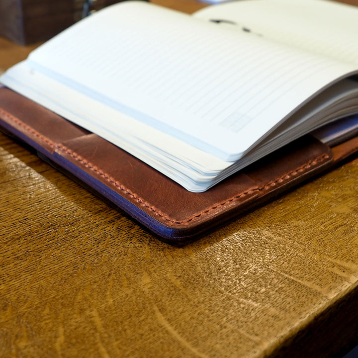 A5 Notebook Organizer Leather Case - WAMD005