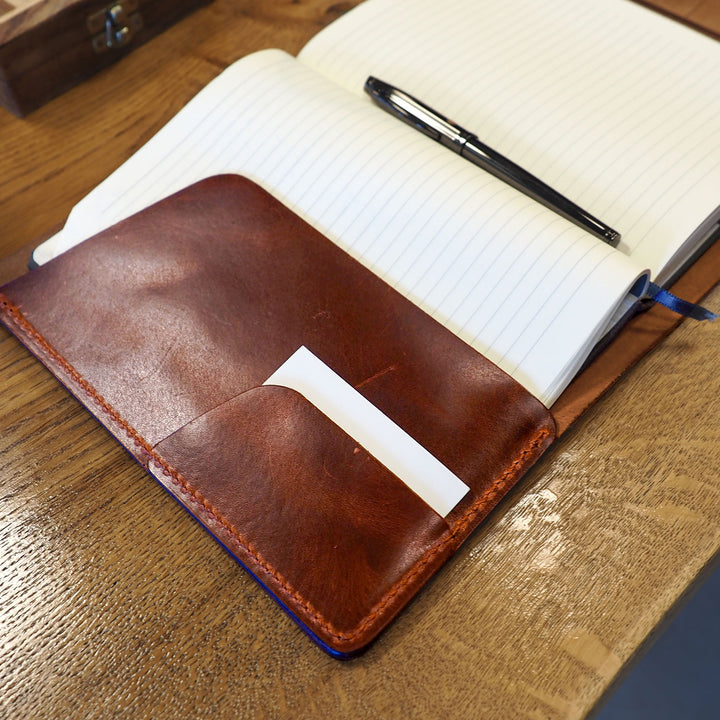 A5 Notebook Organizer Leather Case - WAMD005