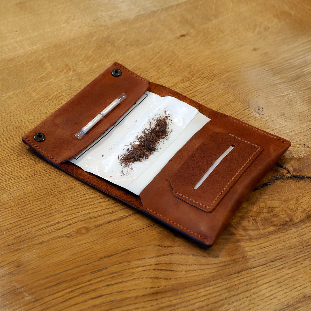 Leather Tobacco Pouch - WAMD007