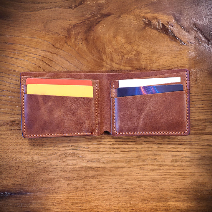 Classic Bifold Leather Wallet - WAMD013