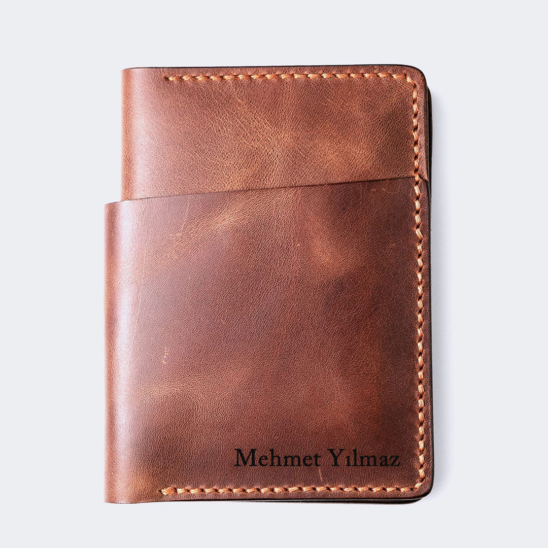 XL Vertical Wallet with Cash Pocket - WAD014