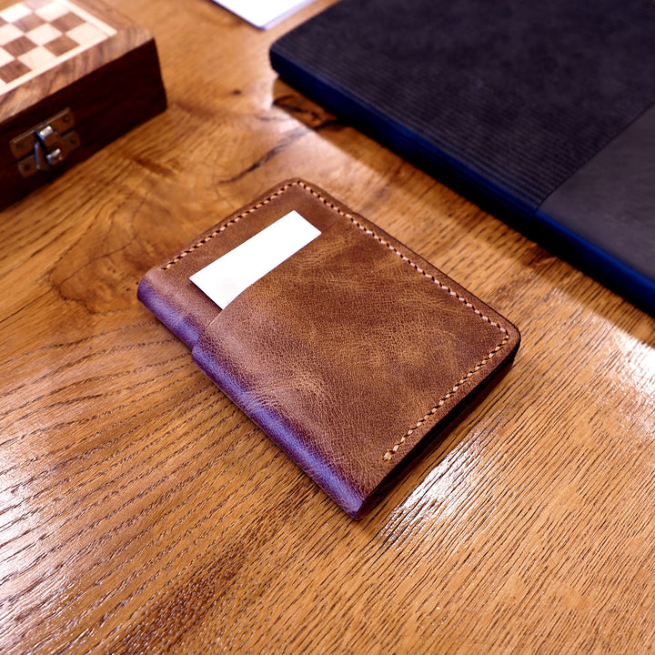 XL Vertical Wallet with Cash Pocket - WAMD014