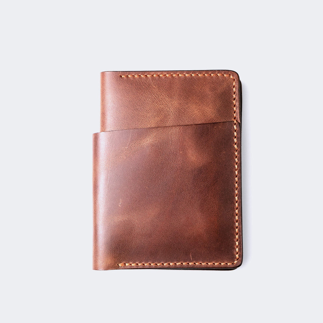 XL Vertical Wallet with Cash Pocket - WAMD014