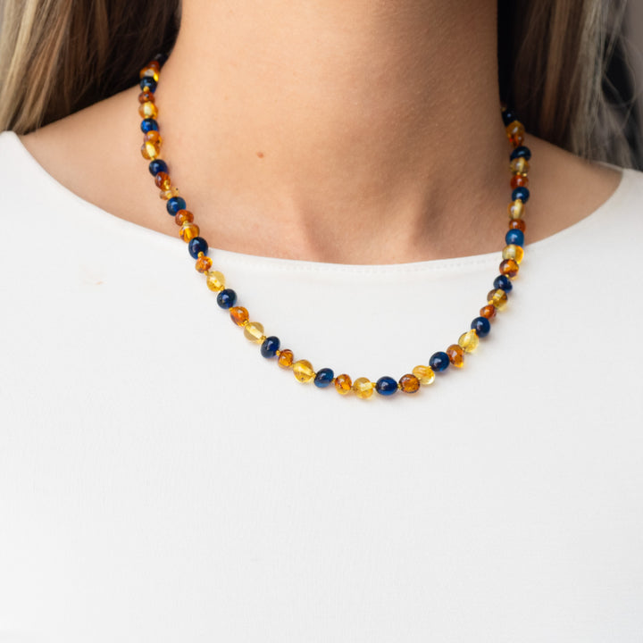 Natural Amber Necklace for Women - WAMT047