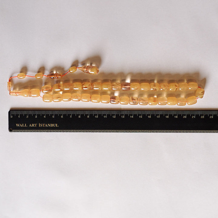Custom Cast Transparent Drilling Catalin Tasbeeh – WATD024