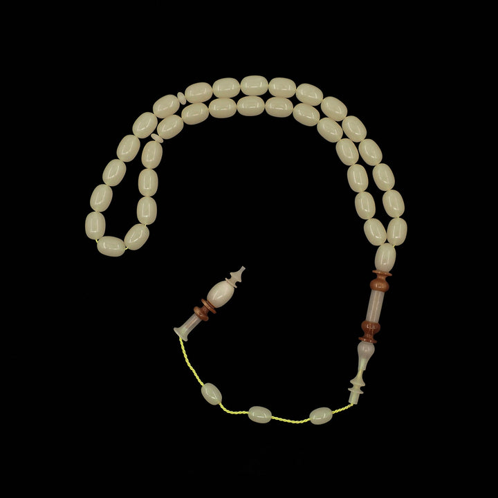 Phosphorescent Catalin Tasbeeh with Embroidered Kuka Imam Bead - WATD1000