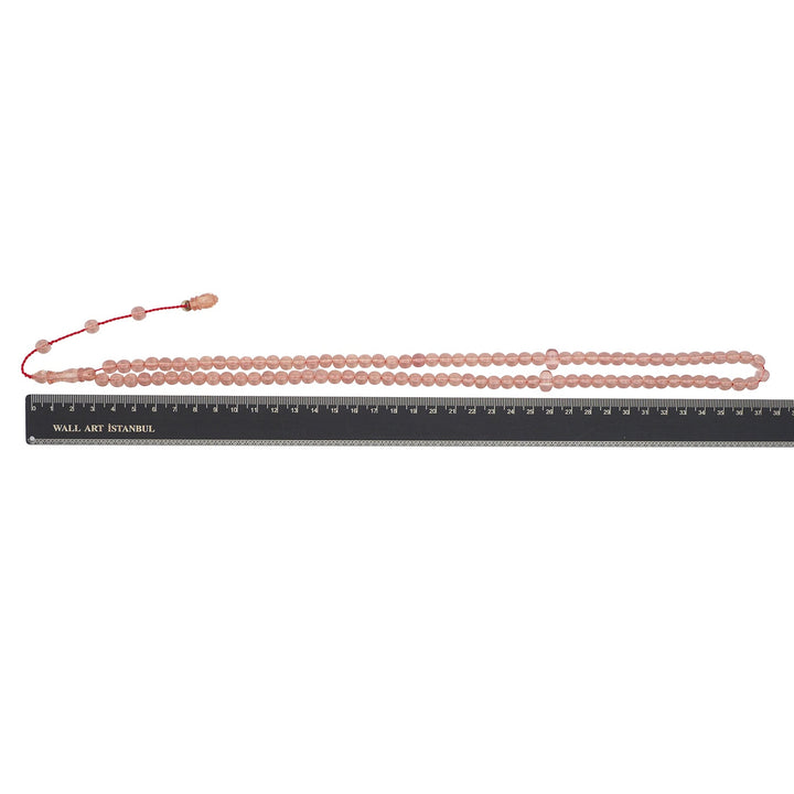 99-Bead Fire Amber Tasbeeh - WATD1030