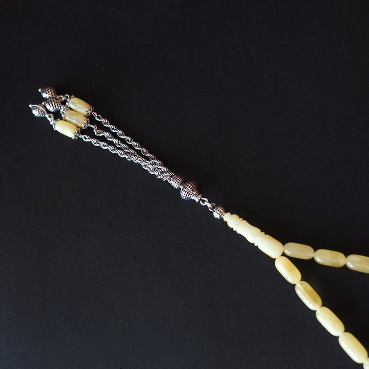 Genuine Baltic Amber Silver Tasbeeh – WATD103