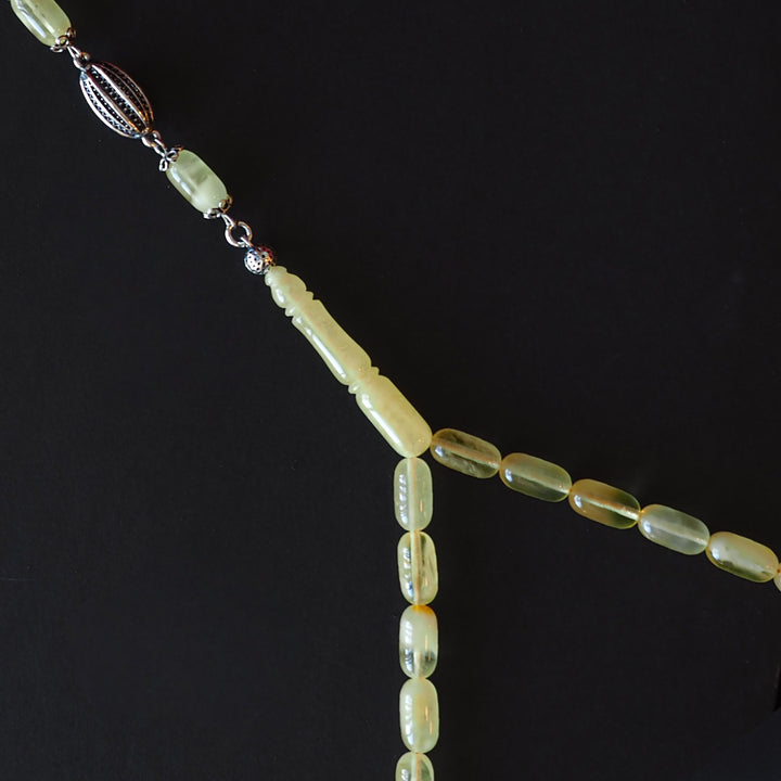 Genuine Baltic Amber Silver Tasbeeh – WATD104