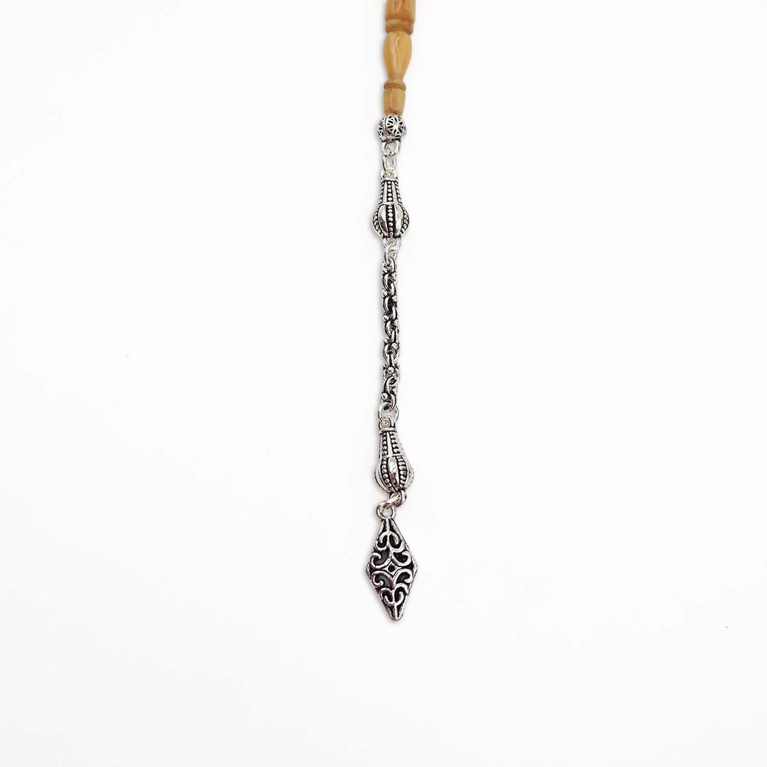 Cut-Style Fire Amber Tasbeeh - WATD1053