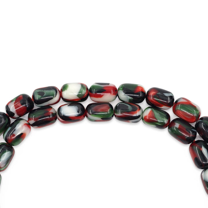Masterfully Crafted Capsule Cut French Galalith Tasbeeh - WATD1059