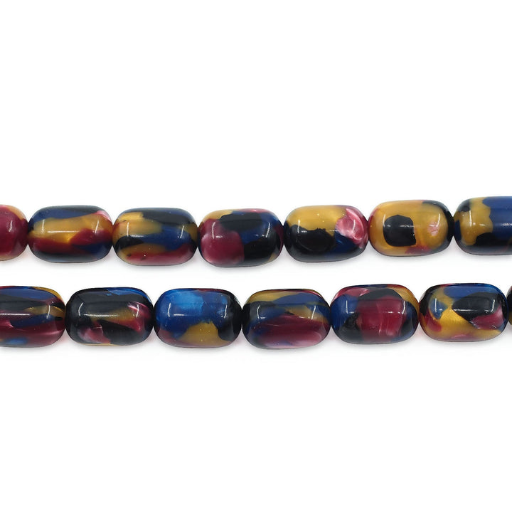 Masterfully Crafted Capsule Cut French Galalith Tasbeeh - WATD1060