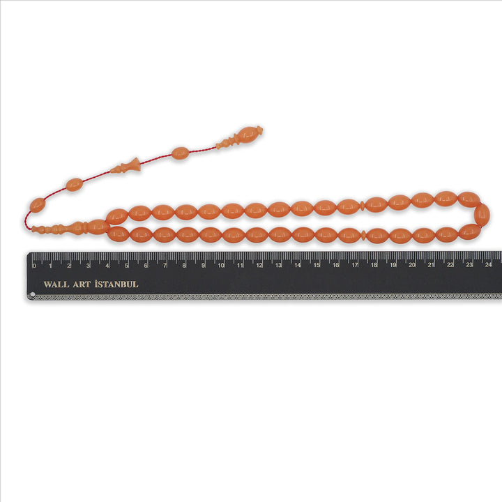 Mastercrafted System-Style Oval Cut Catalin Tasbeeh - WATD1079