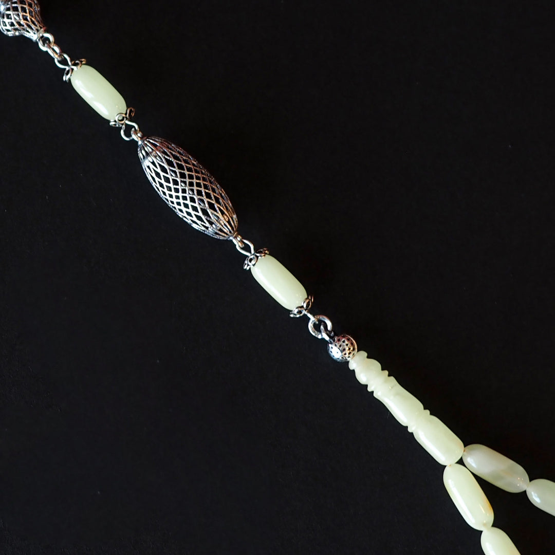 Genuine Baltic Amber Silver Tasbeeh – WATD107