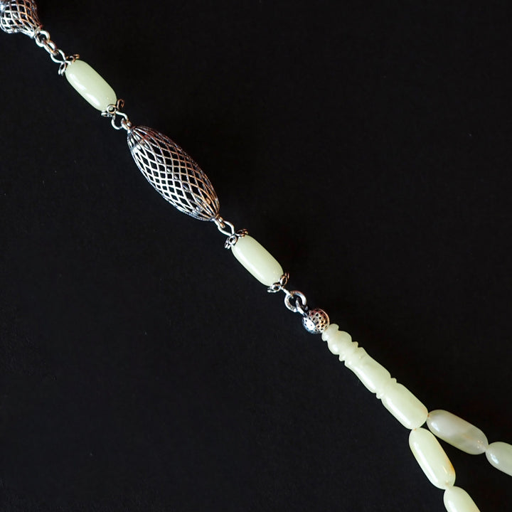 Genuine Baltic Amber Silver Tasbeeh – WATD107