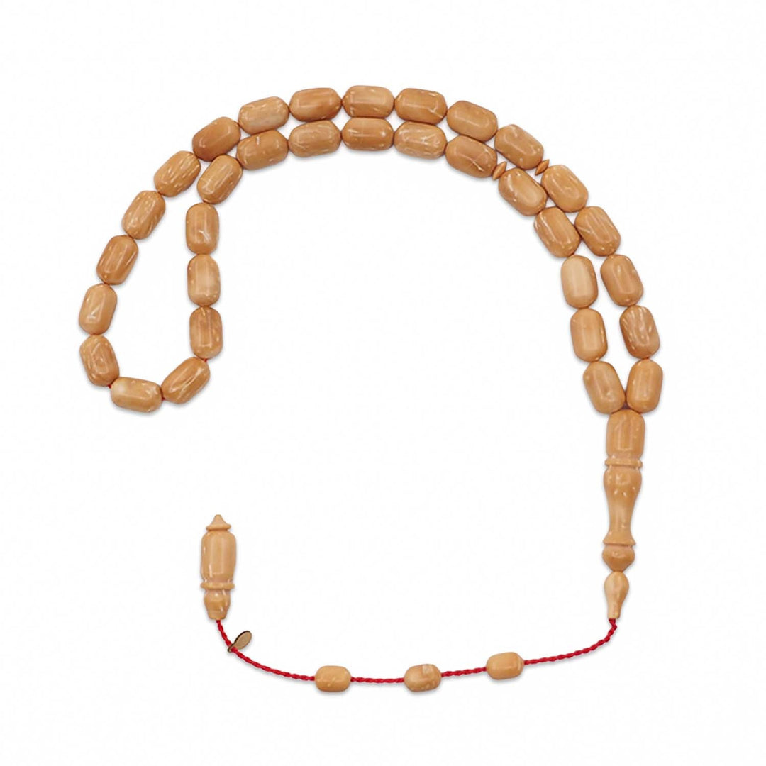 System-Style Capsule-Cut Saray Kuka Wood Tasbeeh - WATD1096