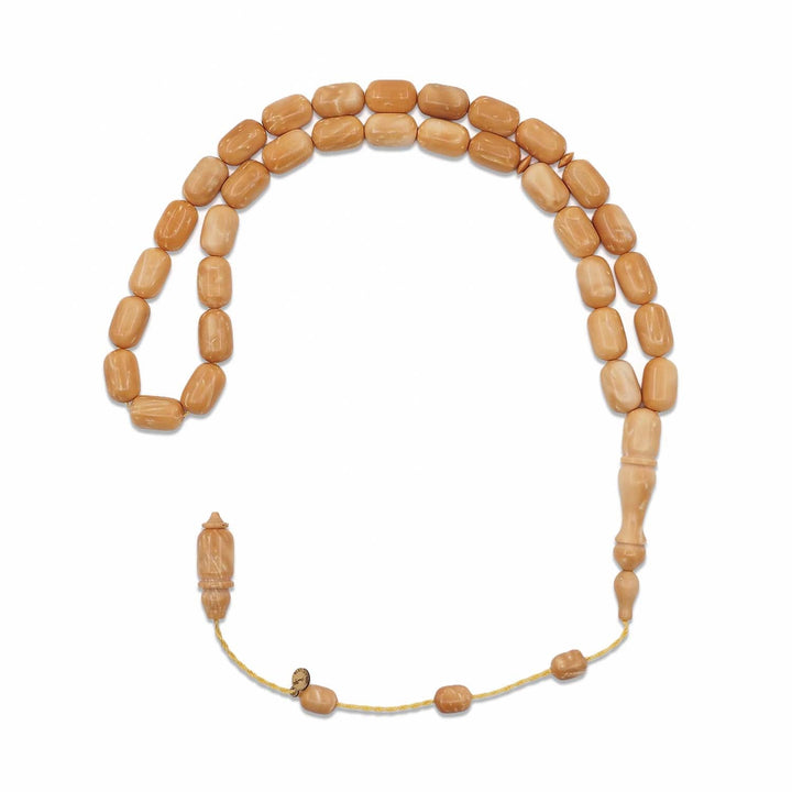 System-Style Capsule-Cut Saray Kuka Wood Tasbeeh - WATD1097