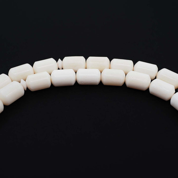 Capsule-Cut Camel Bone Tasbeeh with System Tassel - WATD1108