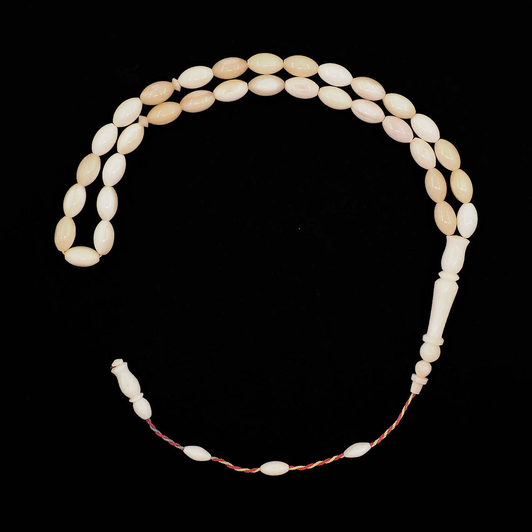 Barley-Cut Camel Bone Tasbeeh with System Tassel - WATD1110