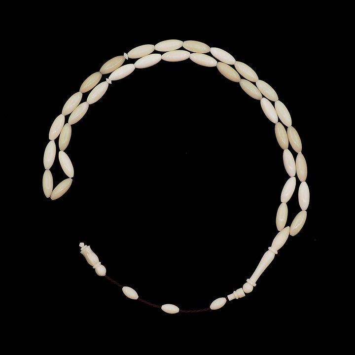 Barley-Cut Camel Bone Tasbeeh with System Tassel - WATD1111