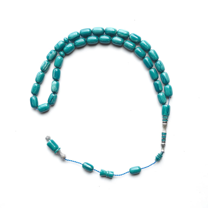 Handcrafted Catalin Tasbeeh with 925 Sterling Silver Imam Bead – WATD162