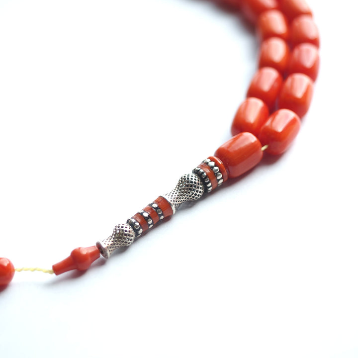 Handcrafted Catalin Tasbeeh with 925 Sterling Silver Imam Bead – WATD165