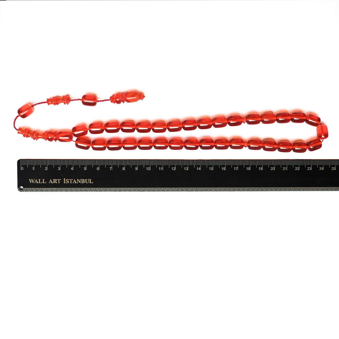 Streaked Beads Pressed Fire Tasbeeh – WATD176