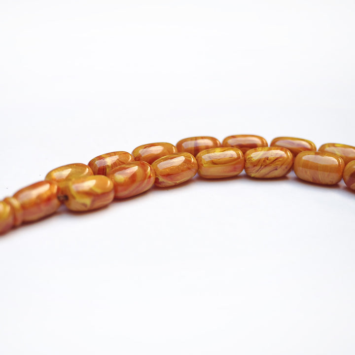 Mastercrafted Catalin Tasbeeh with Special Silver Tassel (Capsule-Cut) – WATD187