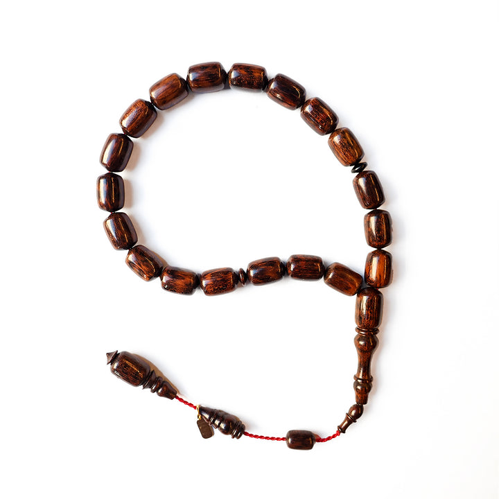 Natural Kuka Wood Tasbeeh (Mascot Size) - WATD189