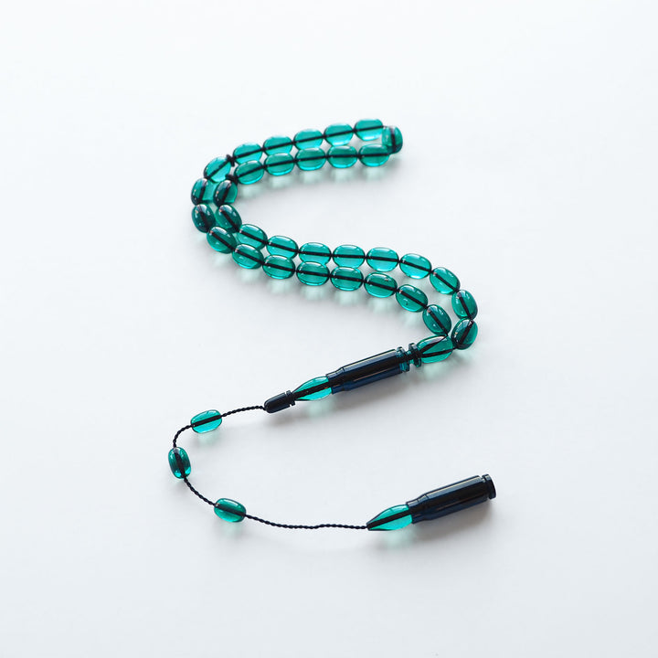 Bullet Model Fire Amber Egg-Cut Tasbeeh – WATD212