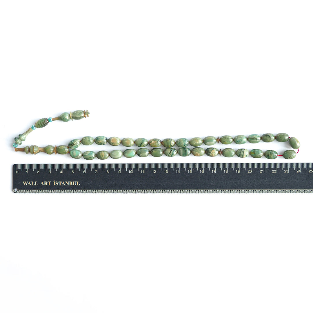 Şenalp Model Pressed Amber Tasbeeh – WATD226