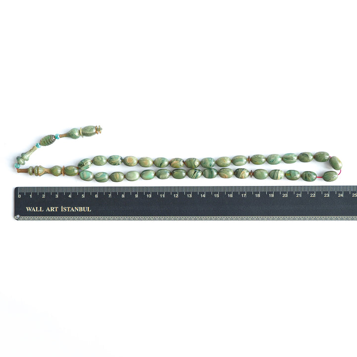 Şenalp Model Pressed Amber Tasbeeh – WATD226