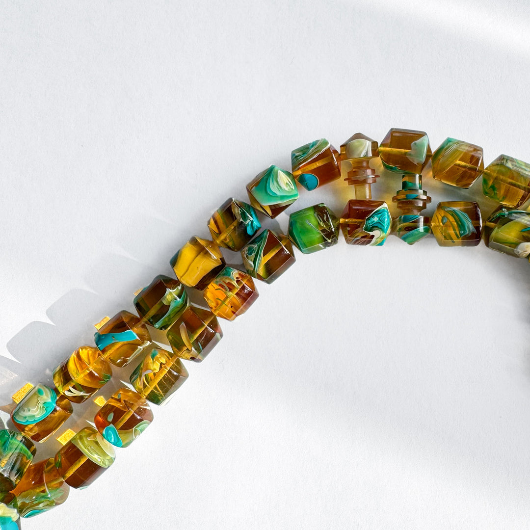 45-Bead Catalin Tasbeeh with Pointed Capsule Ends - WATD247