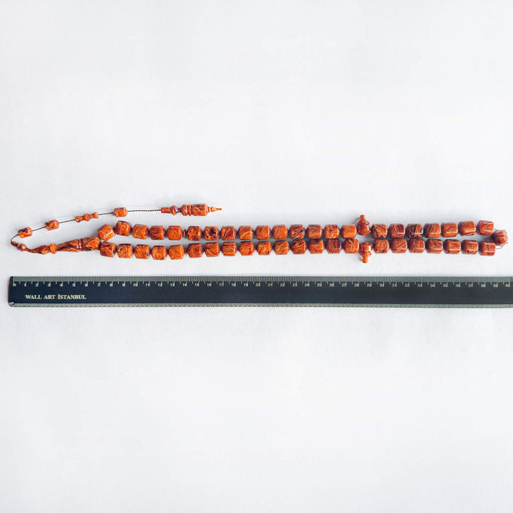 45-Bead Catalin Tasbeeh with Pointed Capsule Ends - WATD248