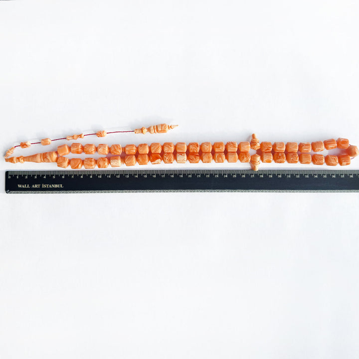 45-Bead Catalin Tasbeeh with Pointed Capsule Ends - WATD250