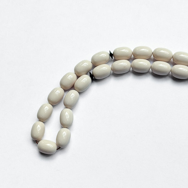 Catalin Egg Cut Tasbeeh with Embroidered Kuka Imam Bead – WATD266