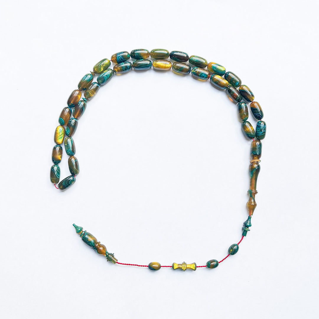 Capsule Cut Catalin Tasbeeh – WATD276