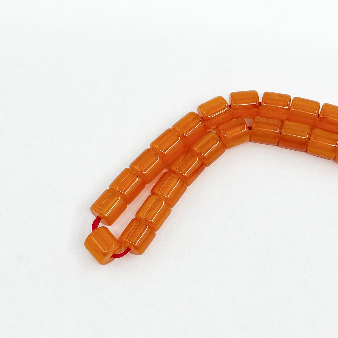 Pressed Amber Rod Material System Tasbeeh – WATD287