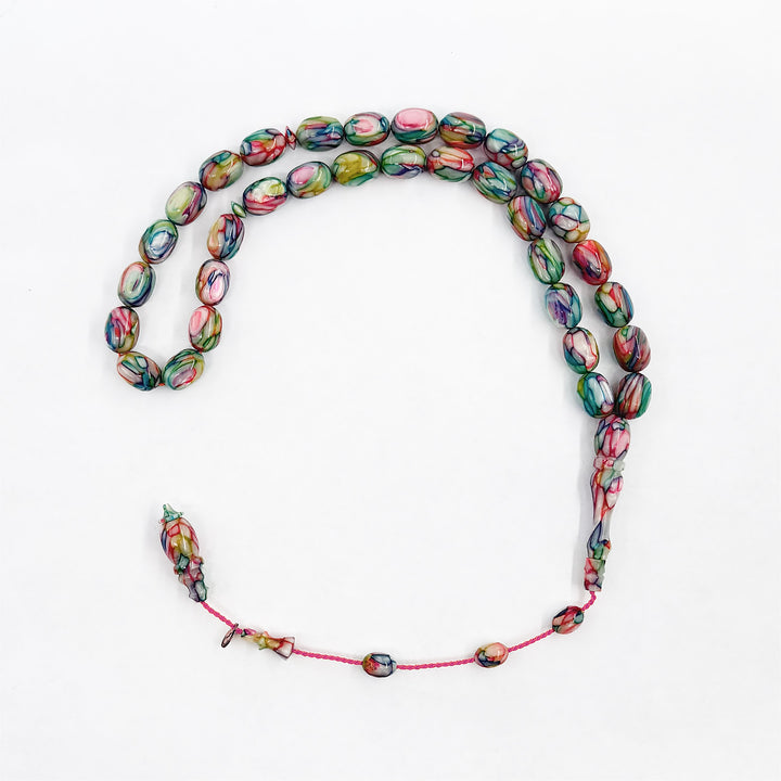 Handcrafted French Galalith Tasbeeh – WATD298
